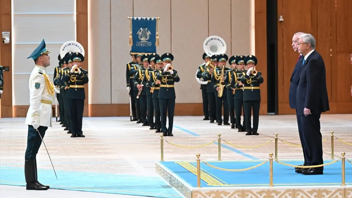Cumhurbaşkanı Erdoğan, Kazakistan'da