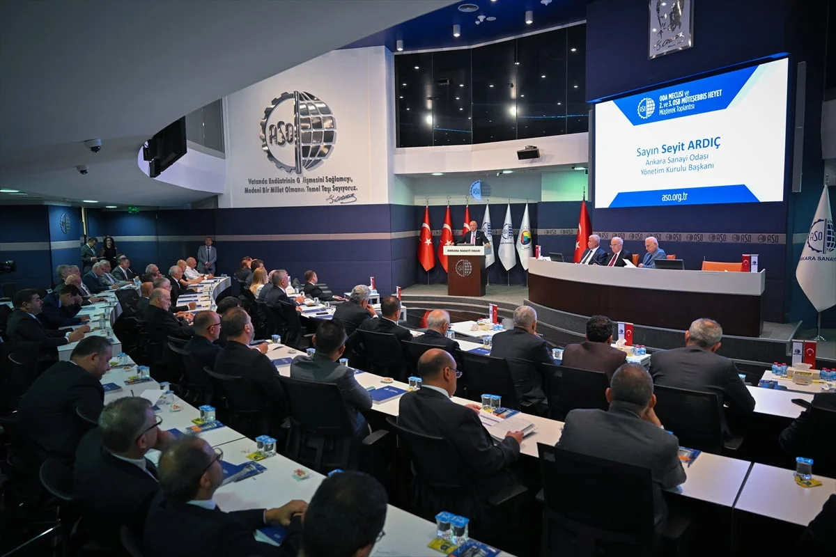 Ankara Sanayi Odası (ASO)'nun haziran oda meclisi ile 2. ve 3. OSB müteşebbis heyet müşterek...