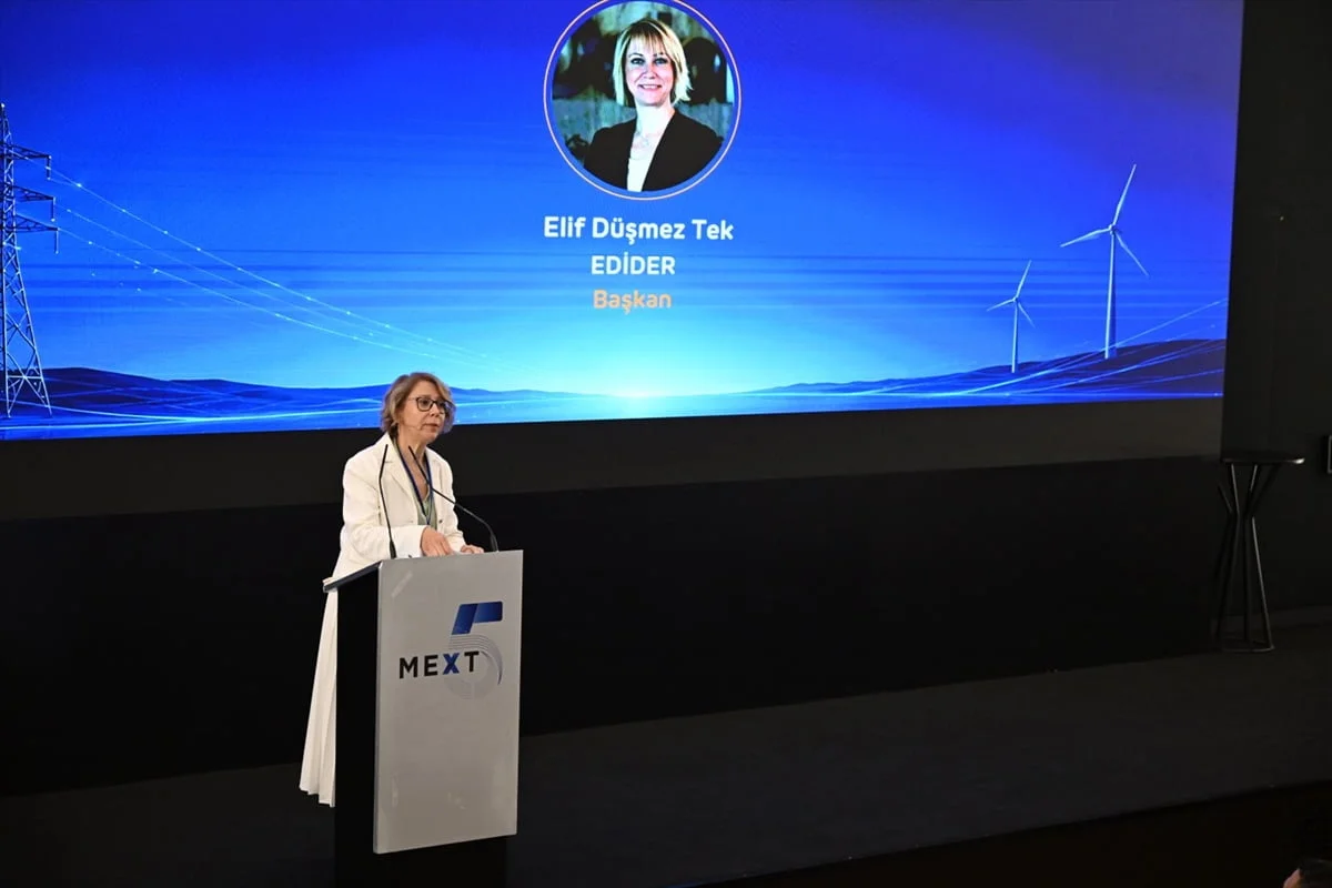 Enerjide Dijitalleşme Derneği (EDİDER) Başkanı Elif Düşmez Tek, Dijital Enerji Forumu 2026'nın...